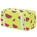 Watermelon Pattern Wallpaper Toiletries Pouch View1