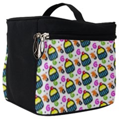 Sweet Dessert Food Cake Pattern Make Up Travel Bag (big) by Wegoenart