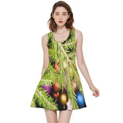 Christmas Candy 2 Inside Out Reversible Sleeveless Dress by artworkshop