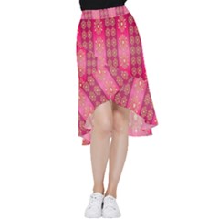 Background-15 Frill Hi Low Chiffon Skirt by nateshop