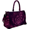 Fractal Blossom Flower Bloom Duffel Travel Bag View2