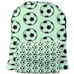 Pattern Ball Soccer Background Giant Full Print Backpack by Wegoenart