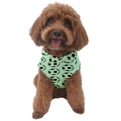 Pattern Ball Soccer Background Dog Sweater by Wegoenart