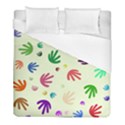 Doodle Squiggles Colorful Pattern Duvet Cover (Full/ Double Size) View1