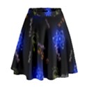 Formula Background Pattern Texture Design High Waist Skirt View1