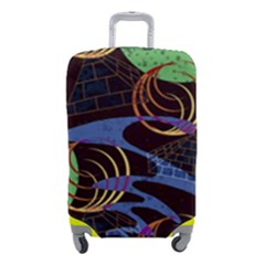 Pyramid Sphere Colorful Background Luggage Cover (small) by Ravend