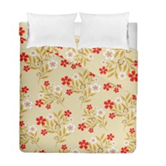 Illustration Pattern Flower Floral Duvet Cover Double Side (full/ Double Size) by Ravend