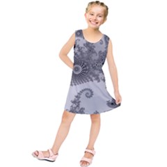 Apple Males Almond Bread Abstract Kids  Tunic Dress by danenraven