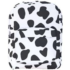 Black And White Spots Full Print Backpack by ConteMonfrey