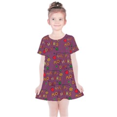 Seamless,happy Mothers Day Kids  Simple Cotton Dress by nateshop