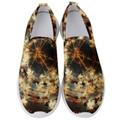 Science Fiction Background Fantasy Men s Slip On Sneakers by Wegoenart