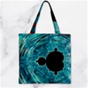 Mandelbrot Apple Fractal Abstract Zipper Grocery Tote Bag View1