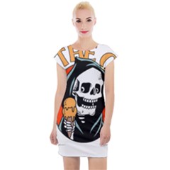 Halloween Cap Sleeve Bodycon Dress by Sparkle