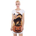 Halloween Cap Sleeve Bodycon Dress View1