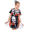 Halloween Kids  Short Sleeve Shirt Dress View1