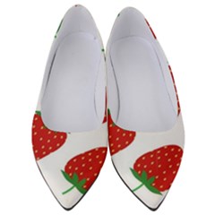 Seamless-pattern-fresh-strawberry Women s Low Heels by Jancukart