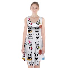 Playing-pandas-cartoons Racerback Midi Dress by Jancukart