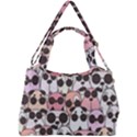 Cute-dog-seamless-pattern-background Double Compartment Shoulder Bag View2