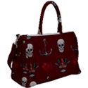 Tattoo-old-school-background-pattern Duffel Travel Bag View2