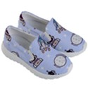 Seamless Pattern With Space Theme Kids Lightweight Slip Ons View3