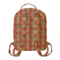 Pineapple Orange Pastel Flap Pocket Backpack (Small) View3