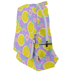 Purple Lemons  Travelers  Backpack by ConteMonfrey