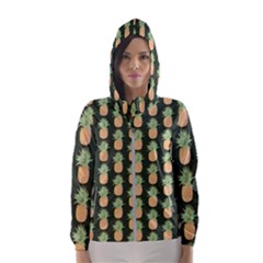 Pineapple Green Women s Hooded Windbreaker by ConteMonfrey