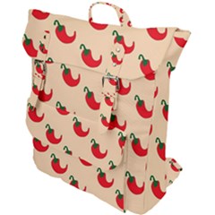 Small Mini Peppers Pink Buckle Up Backpack by ConteMonfrey