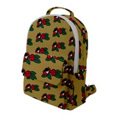 Guarana Fruit Brown Flap Pocket Backpack (large) by ConteMonfrey