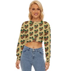 Pastel Pineapple Lightweight Long Sleeve Sweatshirt by ConteMonfrey