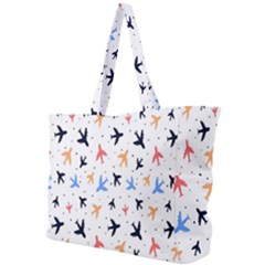 Sky Birds - Airplanes Simple Shoulder Bag by ConteMonfrey