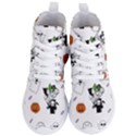 Halloween Jack O Lantern Vector Women s Lightweight High Top Sneakers View1