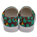 Vector-illustration-seamless-pattern-with-cartoon-duck Men s Canvas Slip Ons View4