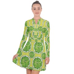 Lemon Cut Long Sleeve Panel Dress by ConteMonfrey