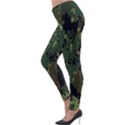 Military background grunge Lightweight Velour Leggings View3