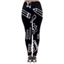 Knowledge Drawing Education Science Lightweight Velour Leggings View2