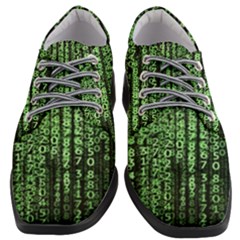 Matrix Technology Tech Data Digital Network Women Heeled Oxford Shoes by Wegoenart