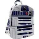 Robot R2d2 R2 D2 Pattern Zip Up Backpack View2