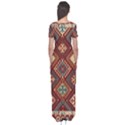 Armenian Old Carpet  Short Sleeve Maxi Dress View2