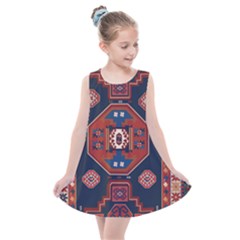 Armenian Old Carpet  Kids  Summer Dress by Gohar