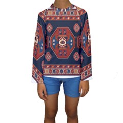 Armenian Carpet Kids  Long Sleeve Swimwear by Gohar