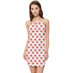 Maple Leaf   Summer Tie Front Dress by ConteMonfrey