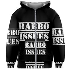 Babbo Issues - Italian Humor Kids  Zipper Hoodie Without Drawstring by ConteMonfrey