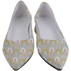 Rainbow Pattern Women s Block Heels  by ConteMonfrey