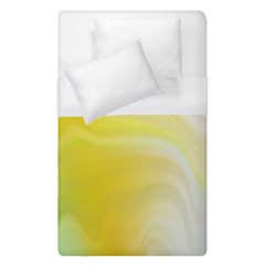 Gradient Green Yellow Duvet Cover (single Size) by ConteMonfrey