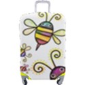 Bee Doodle Cartoon Luggage Cover (Large) View1