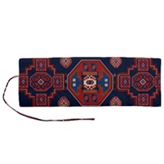 Armenian Carpet Roll Up Canvas Pencil Holder (m) by Gohar