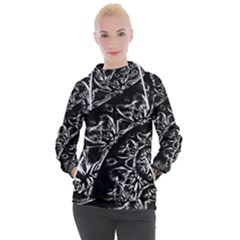 Skeletal Fractals Women s Hooded Pullover by MRNStudios