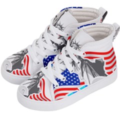 New York City Holiday United States Usa Kids  Hi-top Skate Sneakers by Jancukart