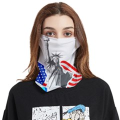 New York City Holiday United States Usa Face Covering Bandana (two Sides) by Jancukart